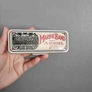 Vintage Marine Band M.HOHNER 1896 Harmonica